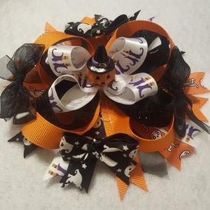 Halloween deluxe bow